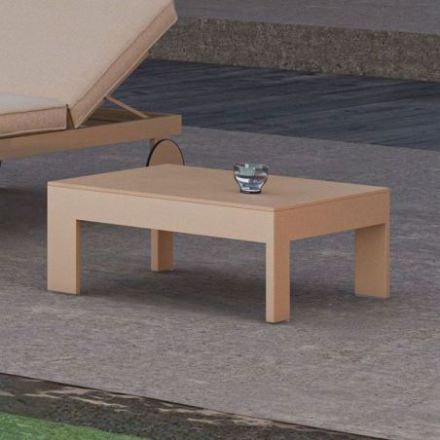 Mesita para tumbona Posidonia, estilo mediterráneo de Vondom