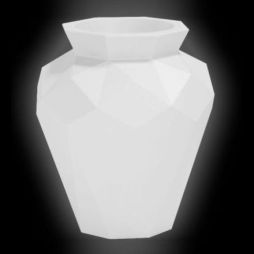 Maceta Hanami con luz de Vondom