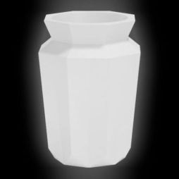 Maceta Hasu con luz de Vondom