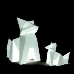 Figura de perrito Kutsune con luz de Vondom