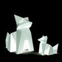 Figura de perrito Kutsune con luz de Vondom