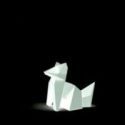 Figura de perrito Kokitsune con luz de Vondom
