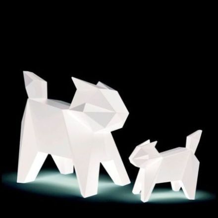 Figura de perrito Neko con luz de Vondom