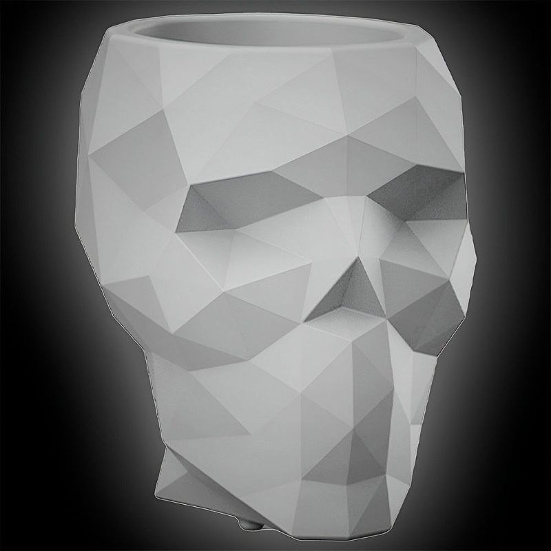 Maceta Skull con luz de Vondom