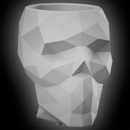 Maceta Skull con luz de Vondom
