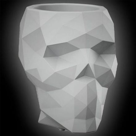 Maceta Skull con luz de Vondom