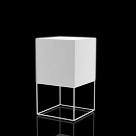 Maceta con luz Vela Cubo de Vondom