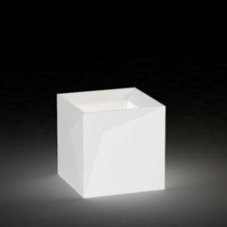 Maceta con luz Faz Cubo de 40 cm de Vondom
