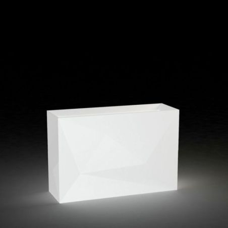 Macetero con luz Faz Wall de Vondom