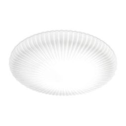 Plafón Atrium Pl D35 de Ideal Lux pantalla Rojo