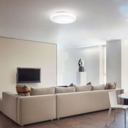 Atrium Pl D55 de Ideal Lux pantalla Rojo