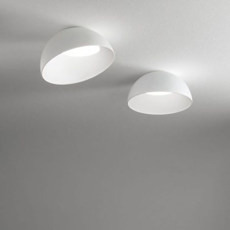 Plafón Corolla-2 Pl de Ideal Lux pantalla Gris