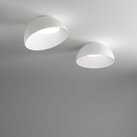 Plafón Corolla-2 Pl de Ideal Lux pantalla Gris