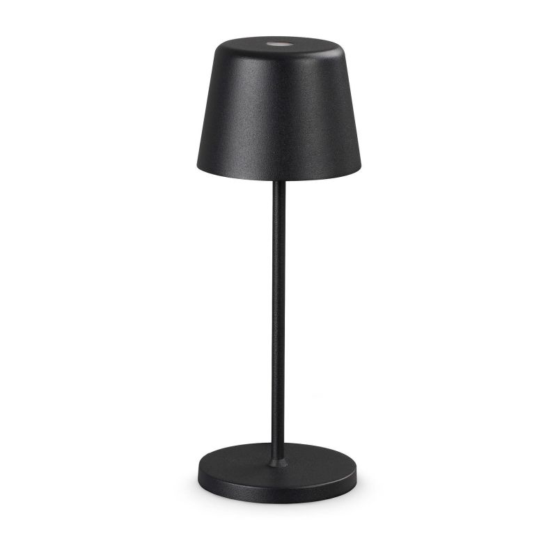 Lámpara de mesa Cute Tl de Ideal Lux pantalla Azul Marino Lámpara de mesa Cute Tl de Ideal Lux pantalla Azul Marino