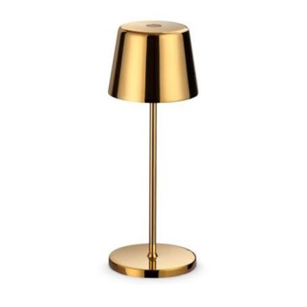Lámpara de mesa Cute Tl de Ideal Lux pantalla Azul Marino