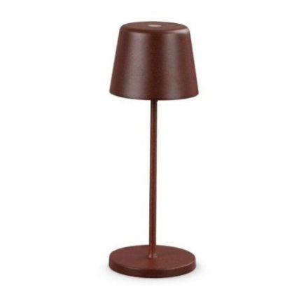 Lámpara de mesa Cute Tl de Ideal Lux pantalla Azul Marino