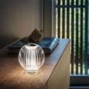 Lámpara de mesa Diamond Tl1 de Ideal Lux pantalla Azul Marino