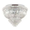 Plafón Dubai Pl24 de Ideal Lux pantalla Amarillo