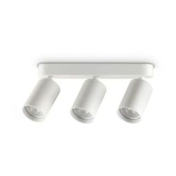 Plafón Dynamite Pl3 Linear Round de Ideal Lux