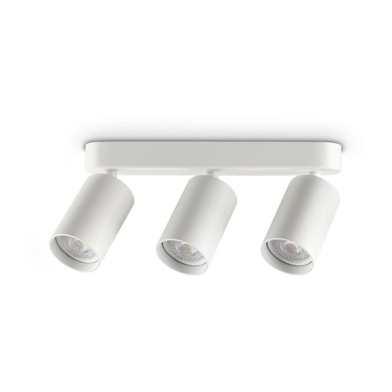 Plafón Dynamite Pl3 Linear Round de Ideal Lux