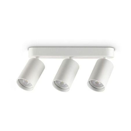 Plafón Dynamite Pl3 Linear Round de Ideal Lux