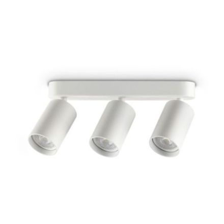 Plafón Dynamite Pl3 Linear Round de Ideal Lux