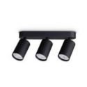 Plafón Dynamite Pl3 Linear Round de Ideal Lux