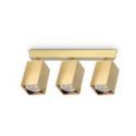 Plafón Dynamite Pl3 Linear Square de Ideal Lux