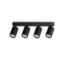Plafón Dynamite Pl4 Linear Round de Ideal Lux