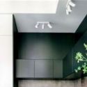 Plafón Dynamite Pl4 Linear Square de Ideal Lux