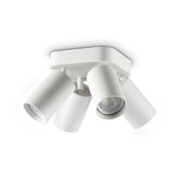 Plafón Dynamite Pl4 Round de Ideal Lux