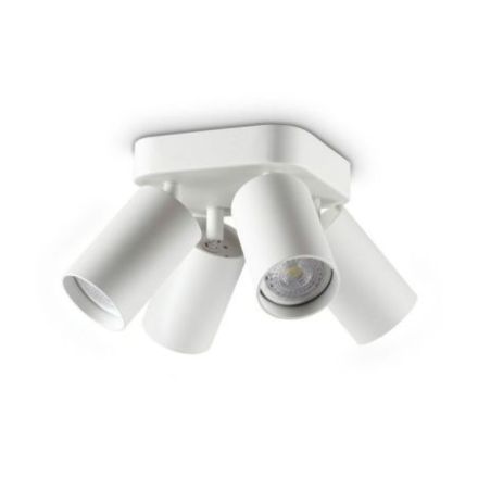 Plafón Dynamite Pl4 Round de Ideal Lux