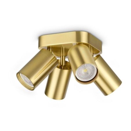 Plafón Dynamite Pl4 Round de Ideal Lux