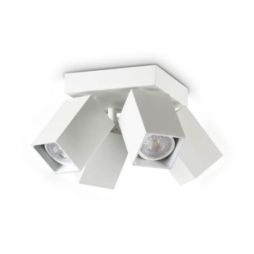 Plafón Dynamite Pl4 Square de Ideal Lux