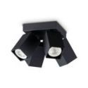 Plafón Dynamite Pl4 Square de Ideal Lux