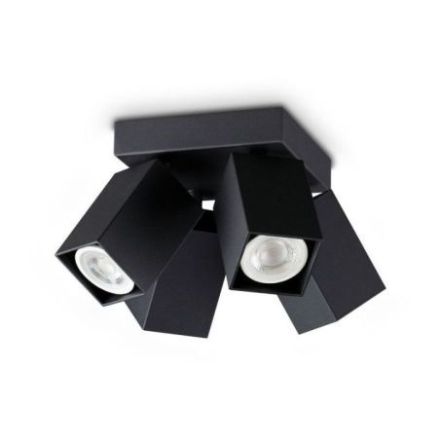 Plafón Dynamite Pl4 Square de Ideal Lux