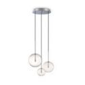 Equinoxe Sp3 de Ideal Lux pantalla Rosa Pálido