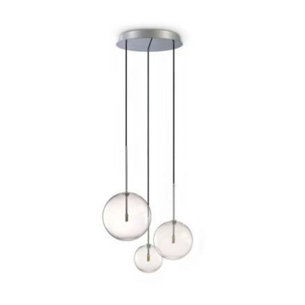 Equinoxe Sp3 de Ideal Lux pantalla Rosa Pálido