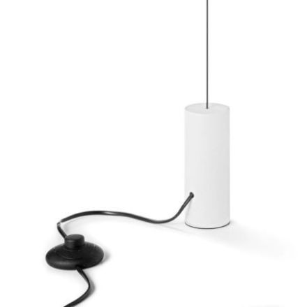 Lámpara de pie Essence Pt A Sospensione Round de Ideal Lux pantalla Azul Marino