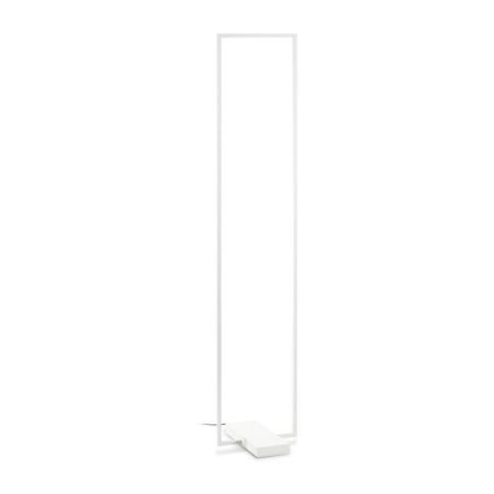 Lámpara de pie Frame Pt de Ideal Lux pantalla Gris