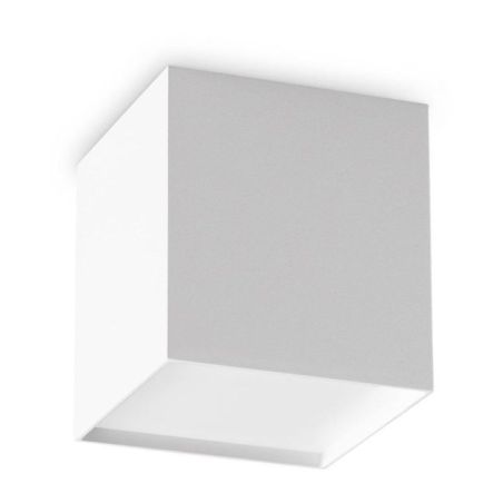 Kubiko Pl Bianco de Ideal Lux pantalla Turquesa