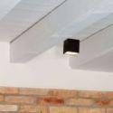 Plafón Kubiko Pl Nero de Ideal Lux pantalla Turquesa Plafón Kubiko Pl Nero de Ideal Lux pantalla Turquesa