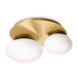Ninfea Pl2 de Ideal Lux pantalla Gris