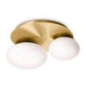 Ninfea Pl2 de Ideal Lux pantalla Gris