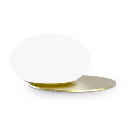 Lámpara de mesa Ninfea Tl1 de Ideal Lux pantalla Azul Marino
