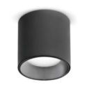 Plafón Nitro Pl D04 Round de Ideal Lux pantalla Azul Marino