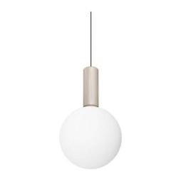 Lámpara de suspensión Odeon Sp1 de Ideal Lux pantalla Azul Marino