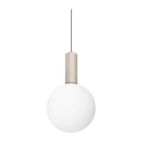 Lámpara de suspensión Odeon Sp1 de Ideal Lux pantalla Azul Marino