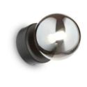 Aplique Perlage Ap1 de Ideal Lux pantalla Gris