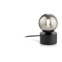 Lámpara de mesa Perlage Tl1 de Ideal Lux pantalla Gris